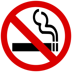 Smoking violation at Edgewater Isle