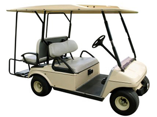 stock photo: golf cart