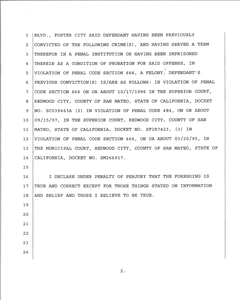 Kelly McGuirk criminal complaint, page 2
